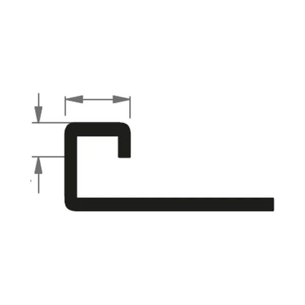 Profilé Carré — gamme Profilpros